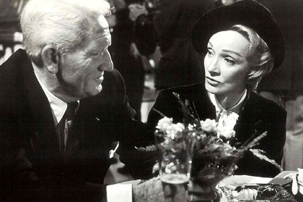 Marlene Dietrich, Spencer Tracy dans Jugement à Nuremberg