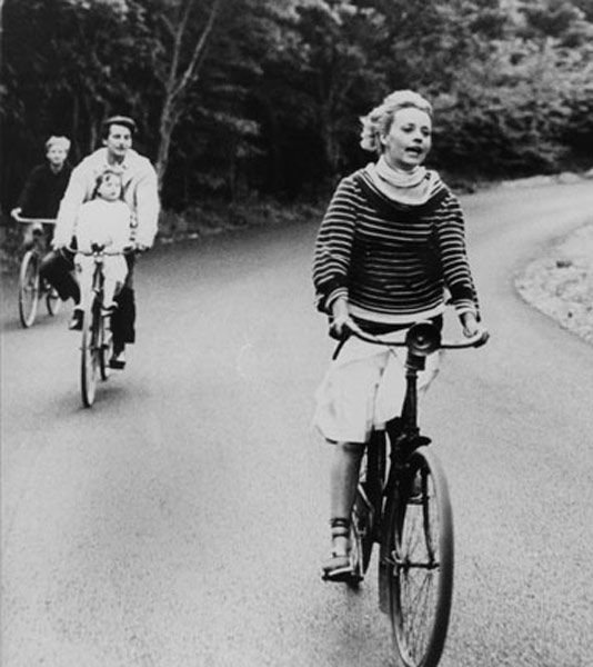 Jeanne Moreau, Henri Serre, Oskar Werner dans Jules et Jim