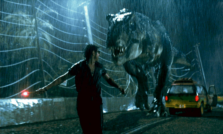 Jeff Goldblum dans Jurassic Park
