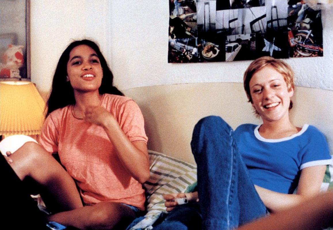 Rosario Dawson, Chloë Sevigny dans Kids