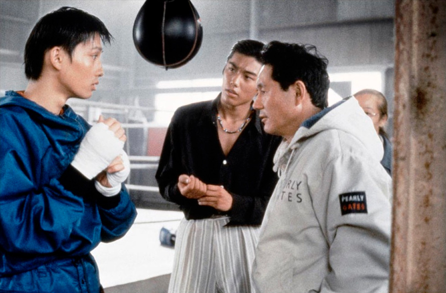 Masanobu Ando, Ken Kaneko, Takeshi Kitano dans Kids Return