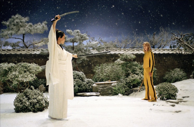 Uma Thurman, Lucy Liu dans Kill Bill