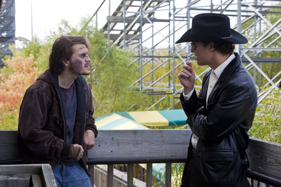 Emile Hirsch, Matthew McConaughey dans Killer Joe