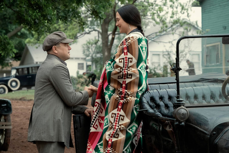 Afficher l'image Leonardo DiCaprio, Lily Gladstone