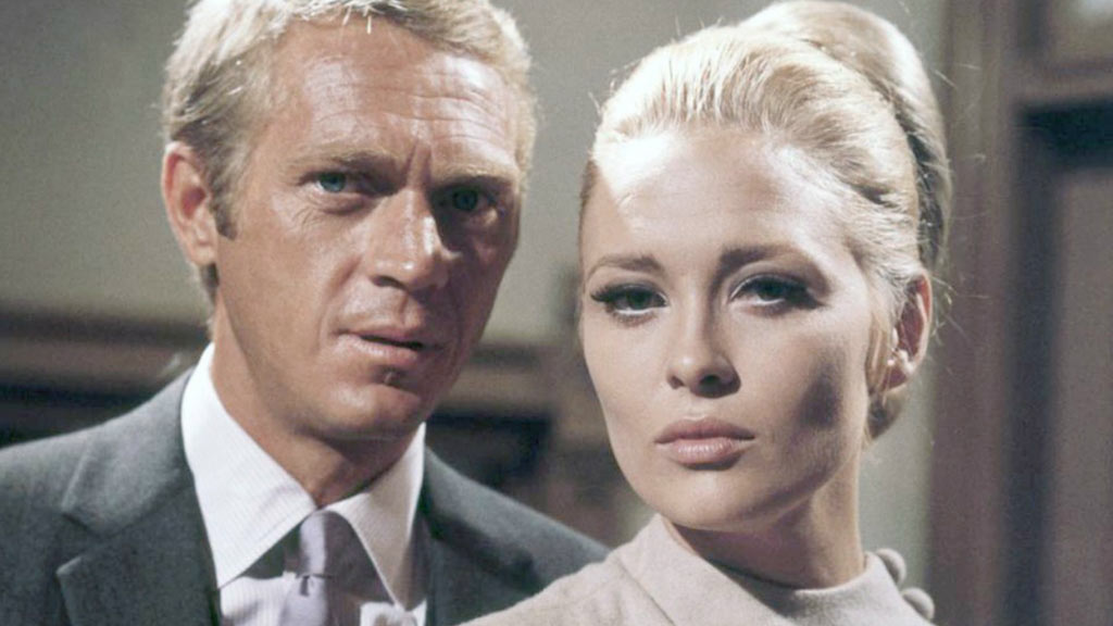 Faye Dunaway, Steve McQueen  dans L'Affaire Thomas Crown