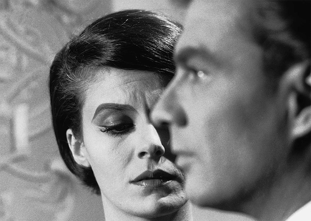 Delphine Seyrig, Giorgio Albertazzi dans L’Année dernière à Marienbad