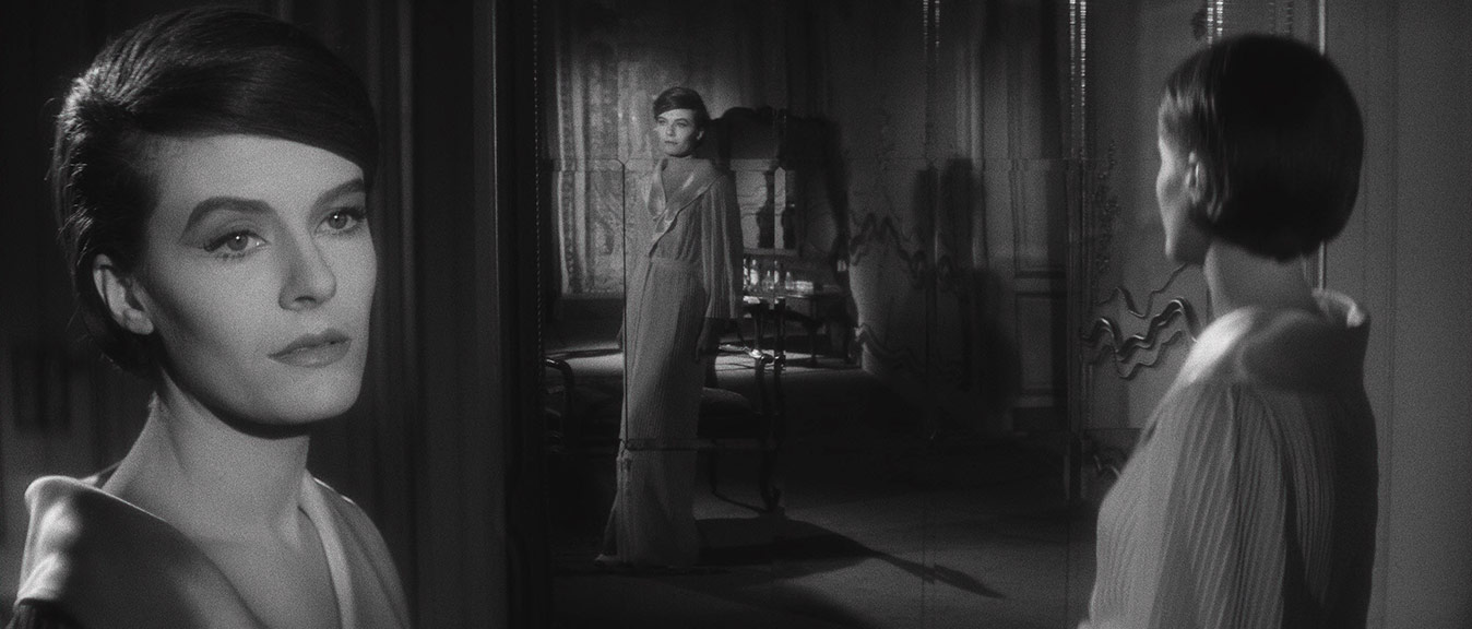 Delphine Seyrig dans L’Année dernière à Marienbad