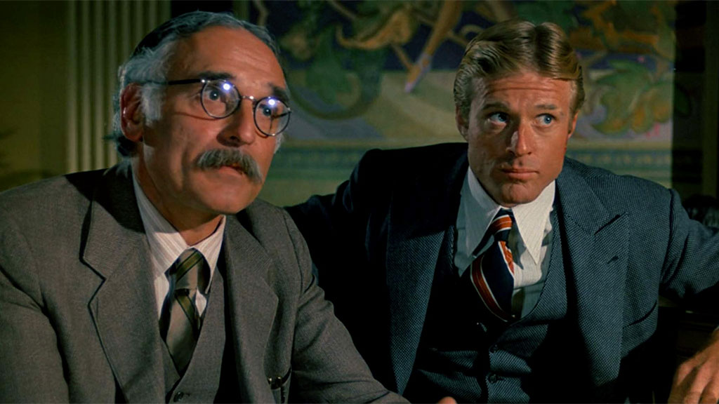 Harold Gould, Robert Redford dans L'Arnaque