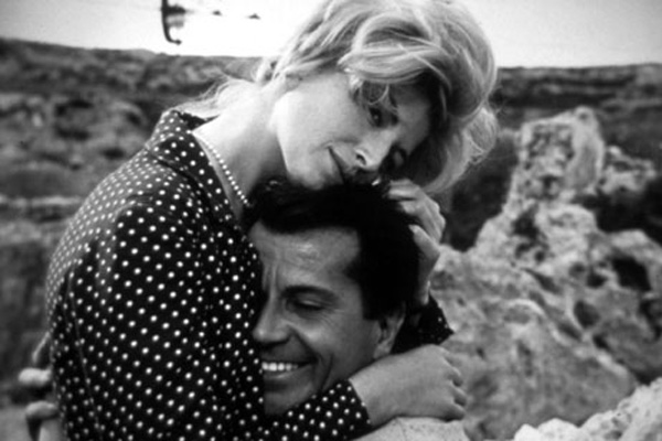 Gabriele Ferzetti, Monica Vitti dans L'avventura