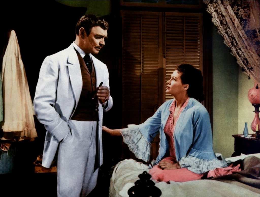 Yvonne De Carlo, Clark Gable dans L’Esclave libre