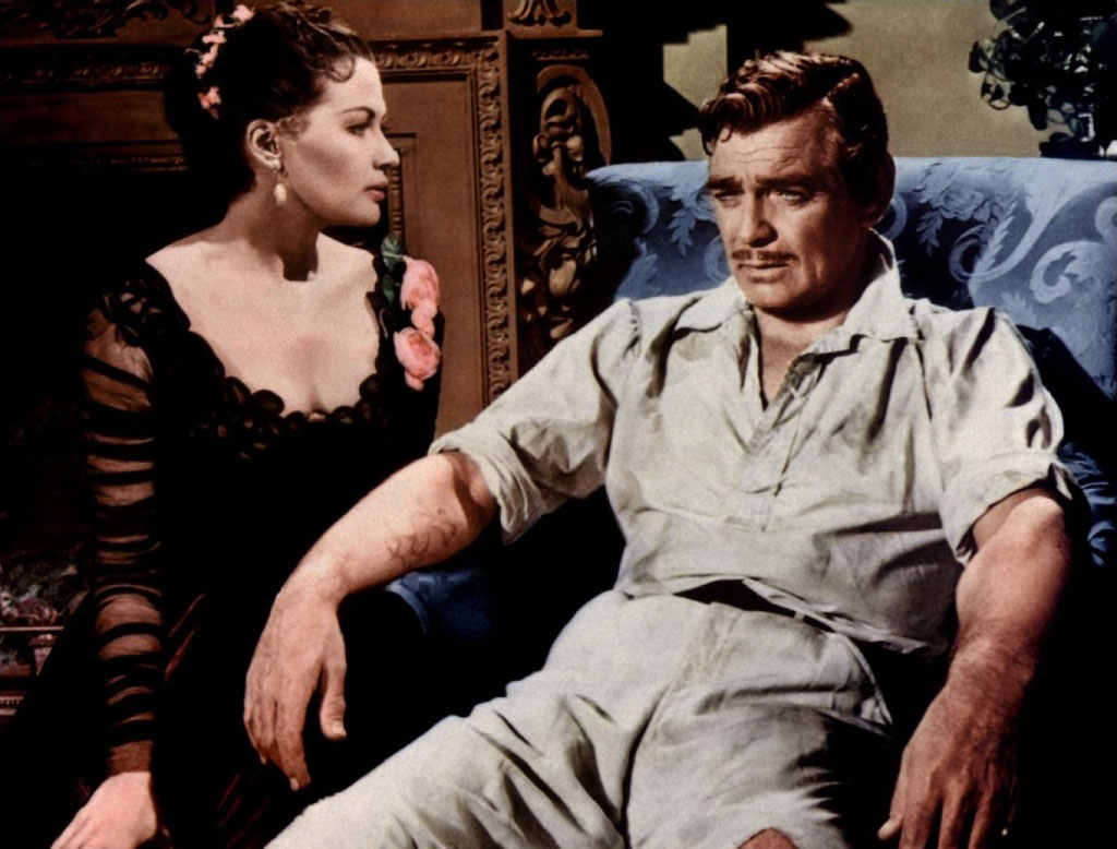 Yvonne De Carlo, Clark Gable dans L’Esclave libre