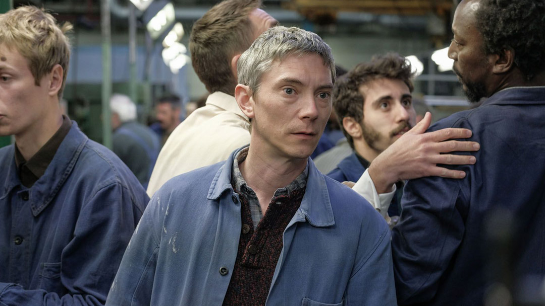 Swann Arlaud dans L'Établi
