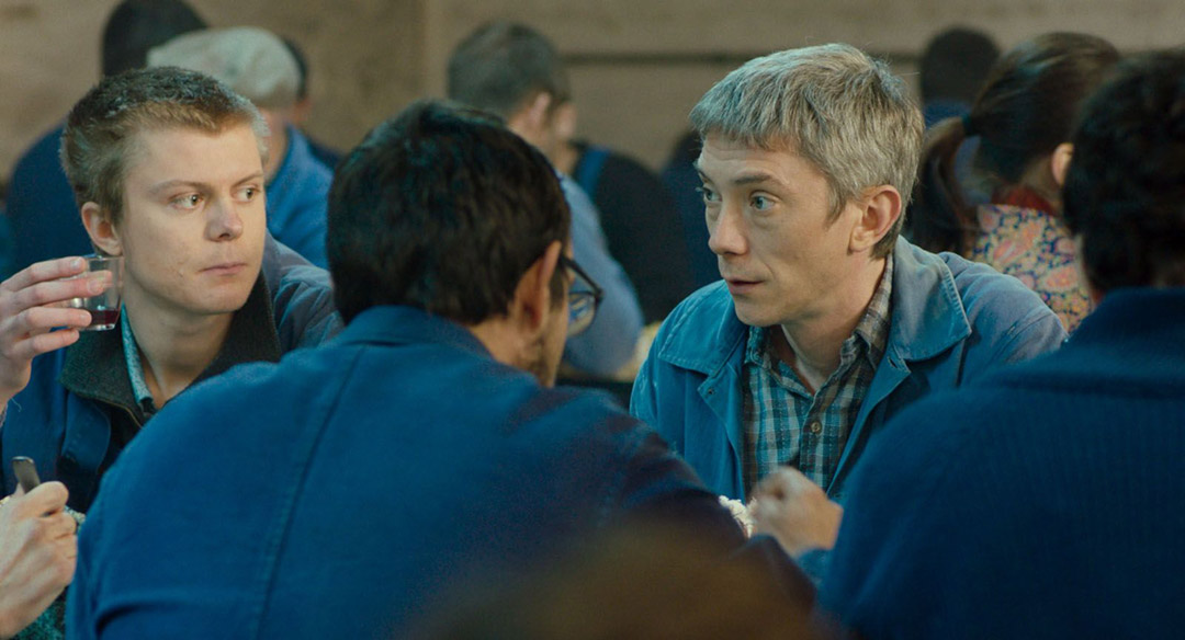 Swann Arlaud dans L'Établi