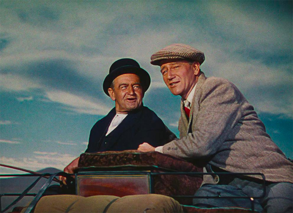 John Wayne, Barry Fitzgerald dans L'Homme tranquille