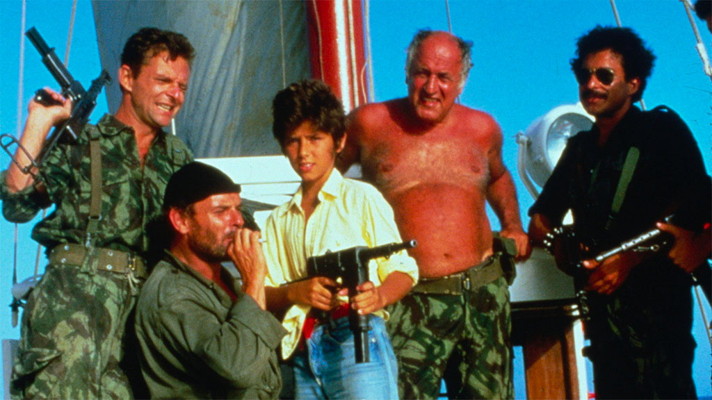 Jean-François Stévenin, Melvil Poupaud, Vic Tayback dans L’Île au trésor