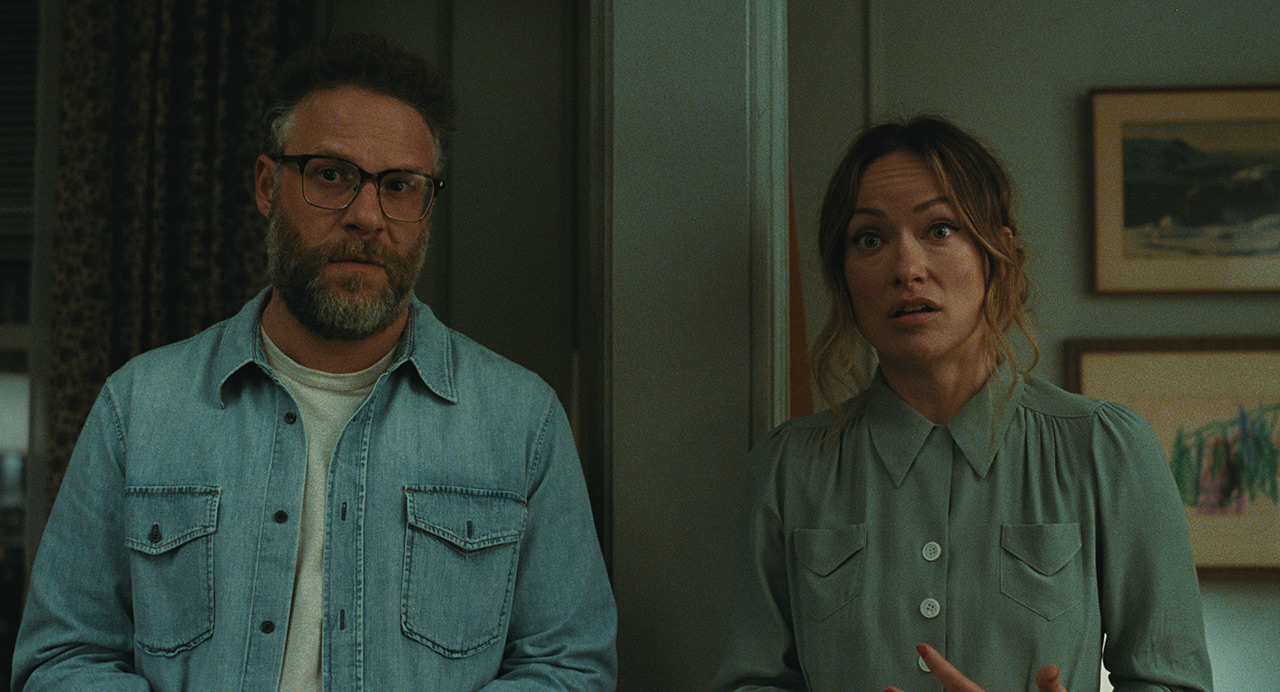 Seth Rogen, Olivia Wilde dans L'Invitation