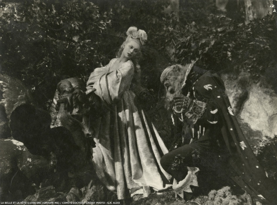 Josette Day, Jean Marais dans La Belle et la bête