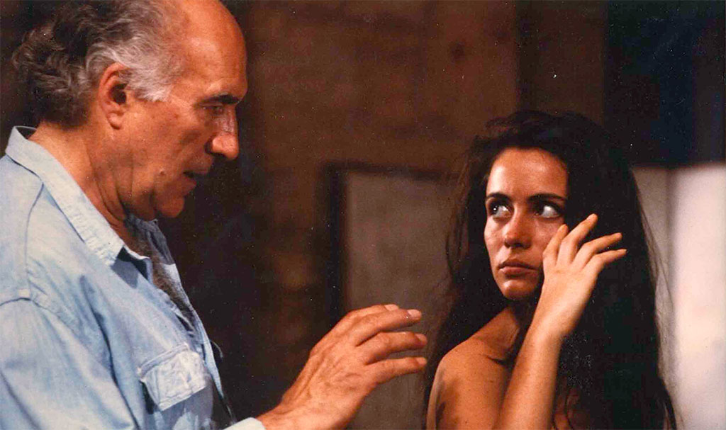 Michel Piccoli, Emmanuelle Béart dans La Belle Noiseuse