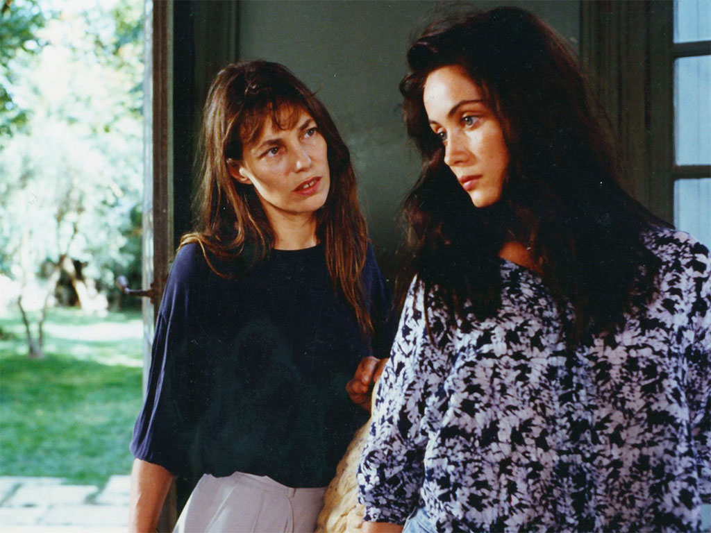 Jane Birkin, Emmanuelle Béart dans La Belle Noiseuse