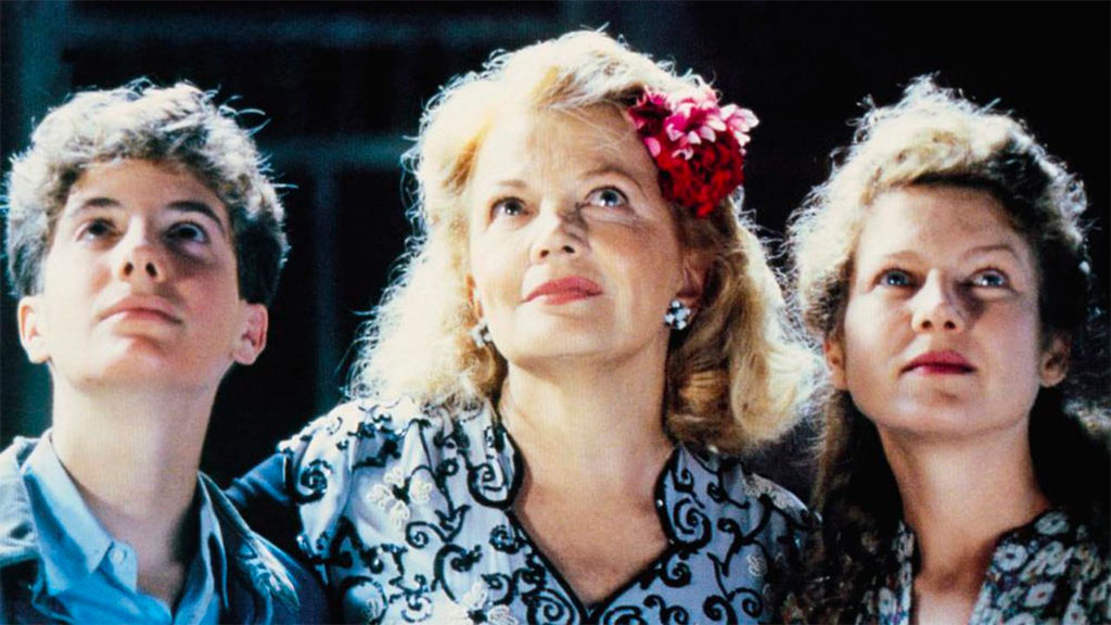 Gena Rowlands, Jacob Tierney, Diana Scarwid dans La Bible de néon