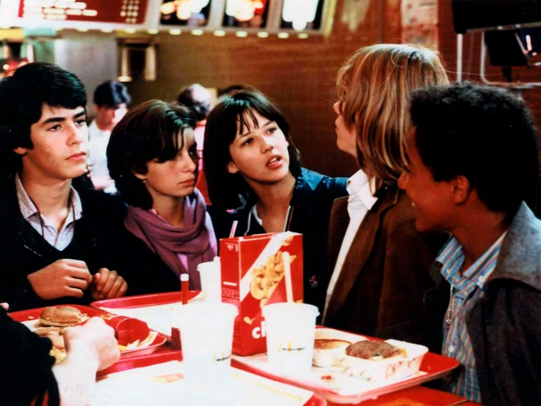 Sophie Marceau, Alexandre Sterling dans La boum