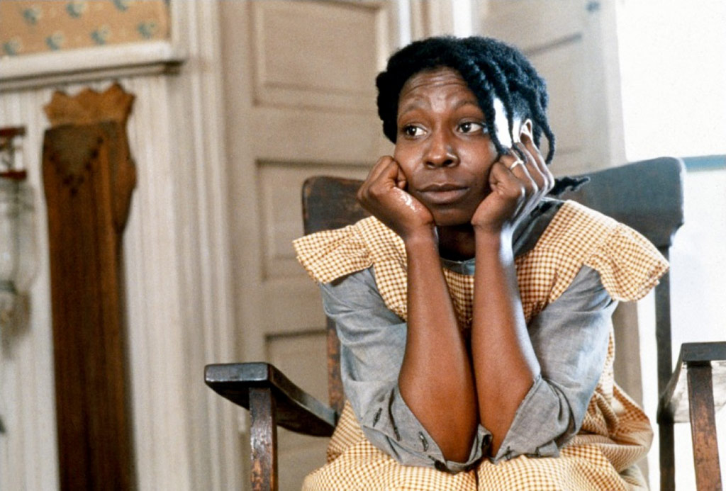 Danny Glover, Whoopi Goldberg dans La Couleur pourpre