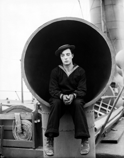 Buster Keaton dans La Croisière du Navigator