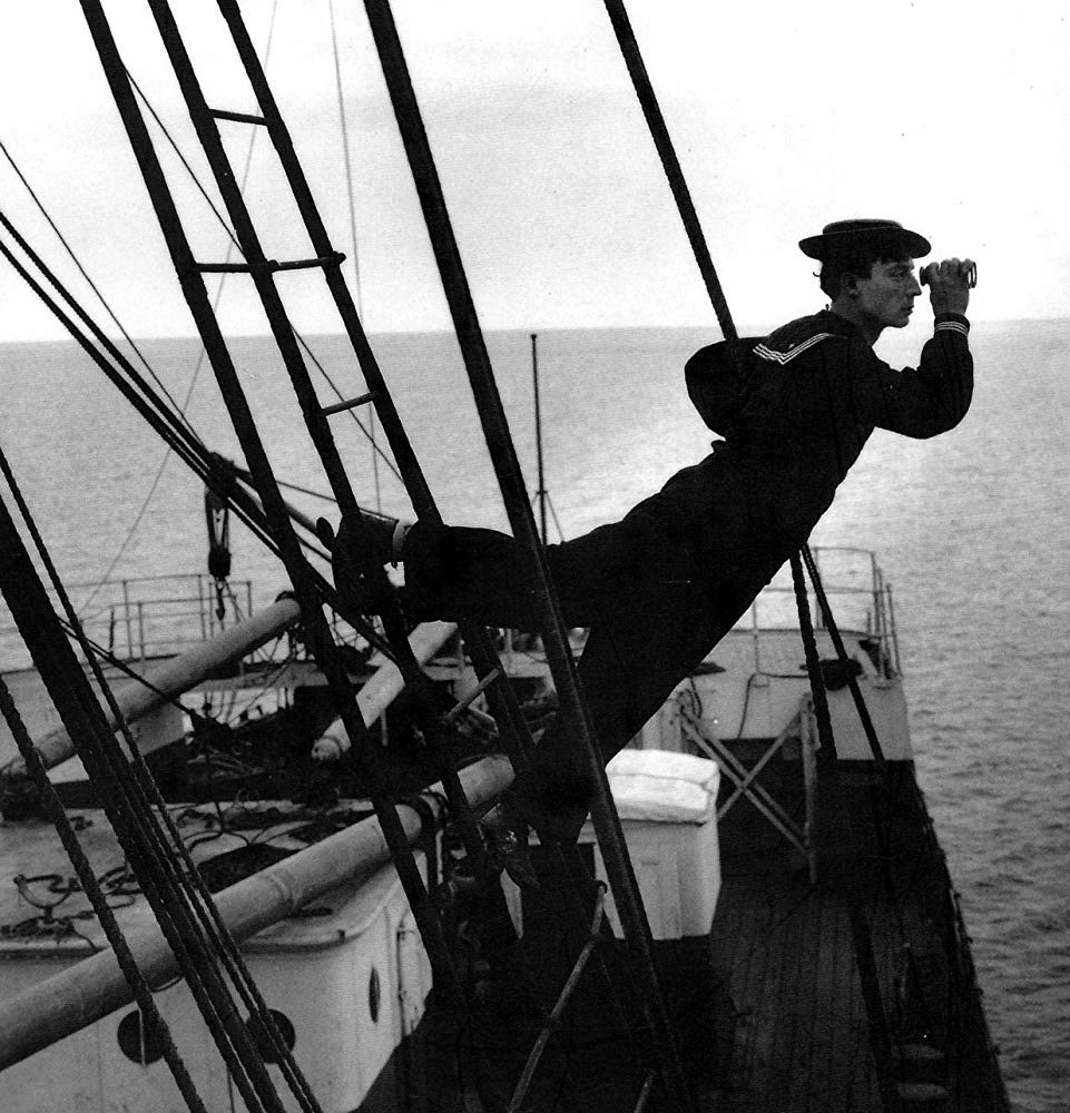 Buster Keaton dans La Croisière du Navigator