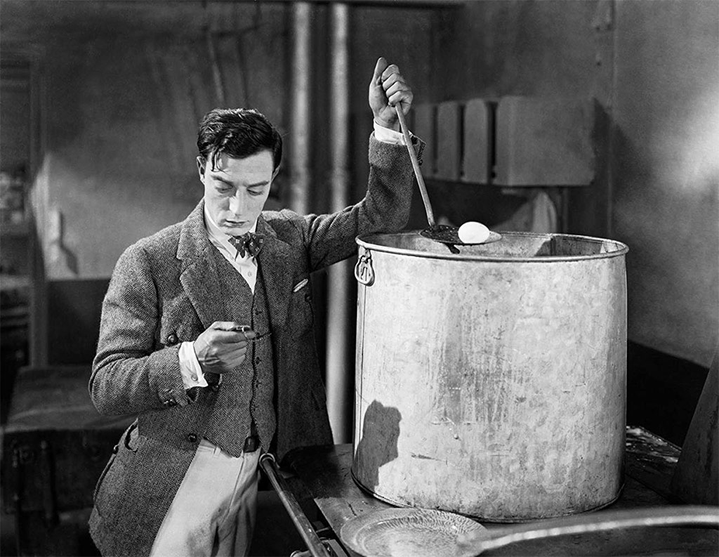 Buster Keaton dans La Croisière du Navigator