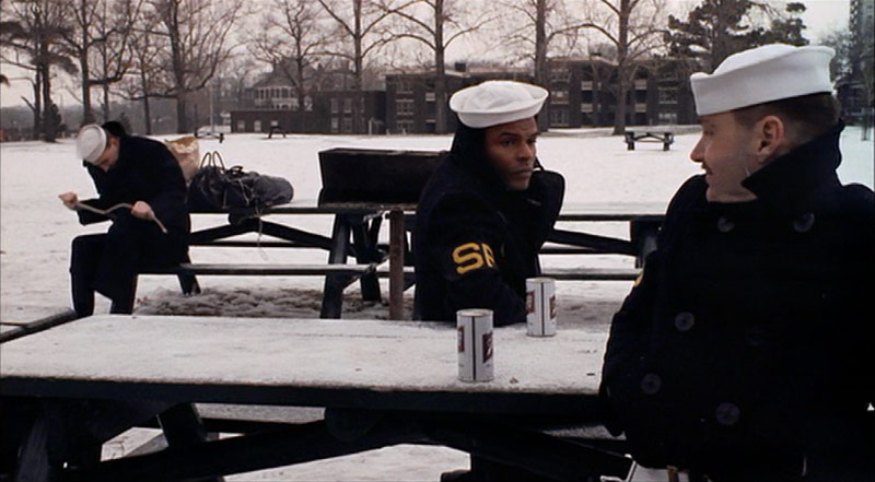 Jack Nicholson, Otis Young, Randy Quaid dans Le Dernière corvée