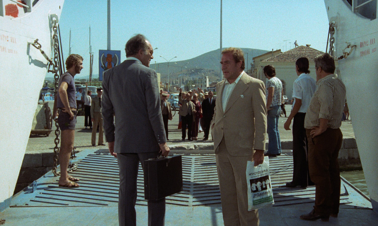 Michel Piccoli, Ugo Tognazzi dans La Faille