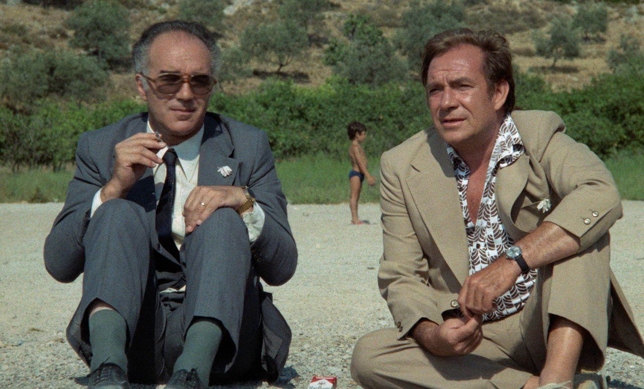 Michel Piccoli, Ugo Tognazzi dans La Faille