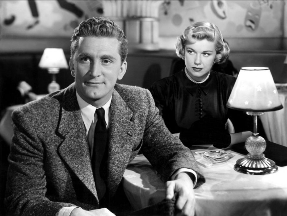 Kirk Douglas, Doris Day dans La Femme aux chimères