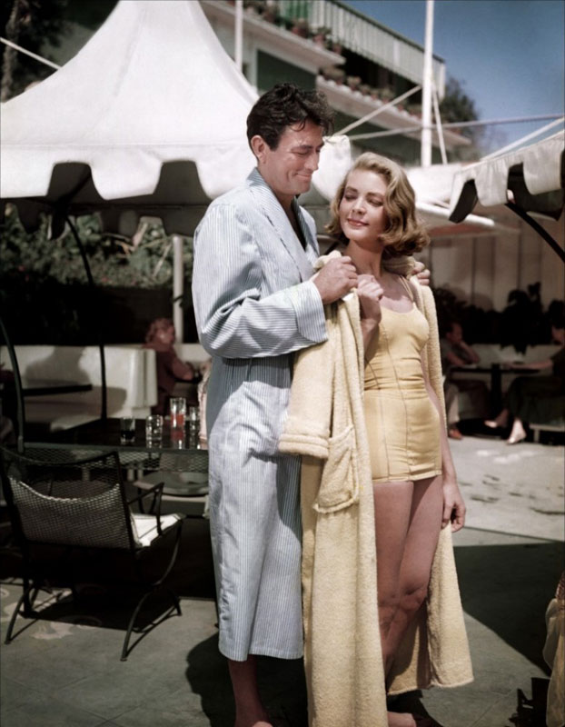 Lauren Bacall, Gregory Peck dans La femme modèle