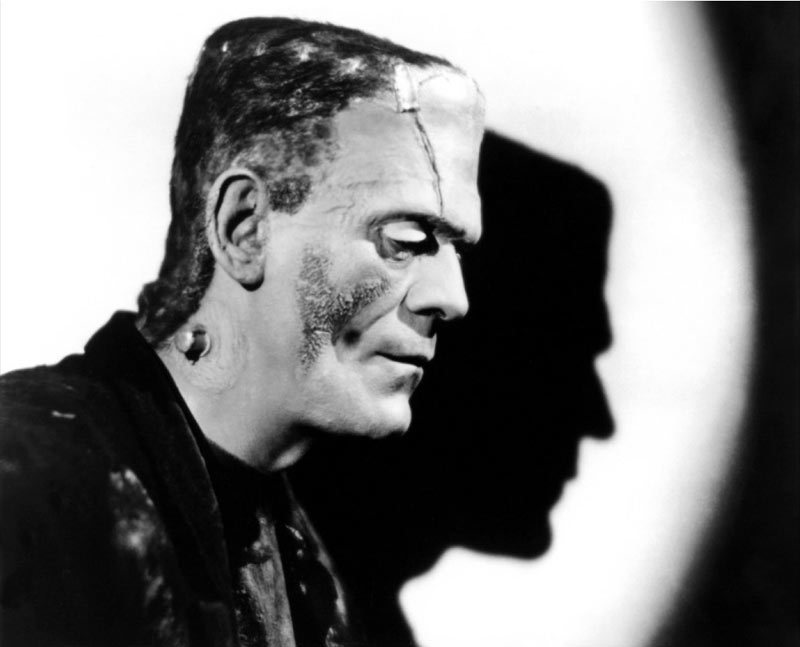 Boris Karloff dans La fiancée de Frankenstein