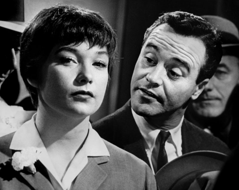 Jack Lemmon, Shirley MacLaine dans La Garçonnière