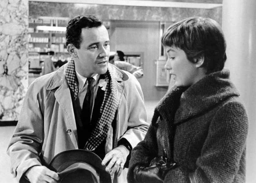 Jack Lemmon, Shirley MacLaine dans La Garçonnière