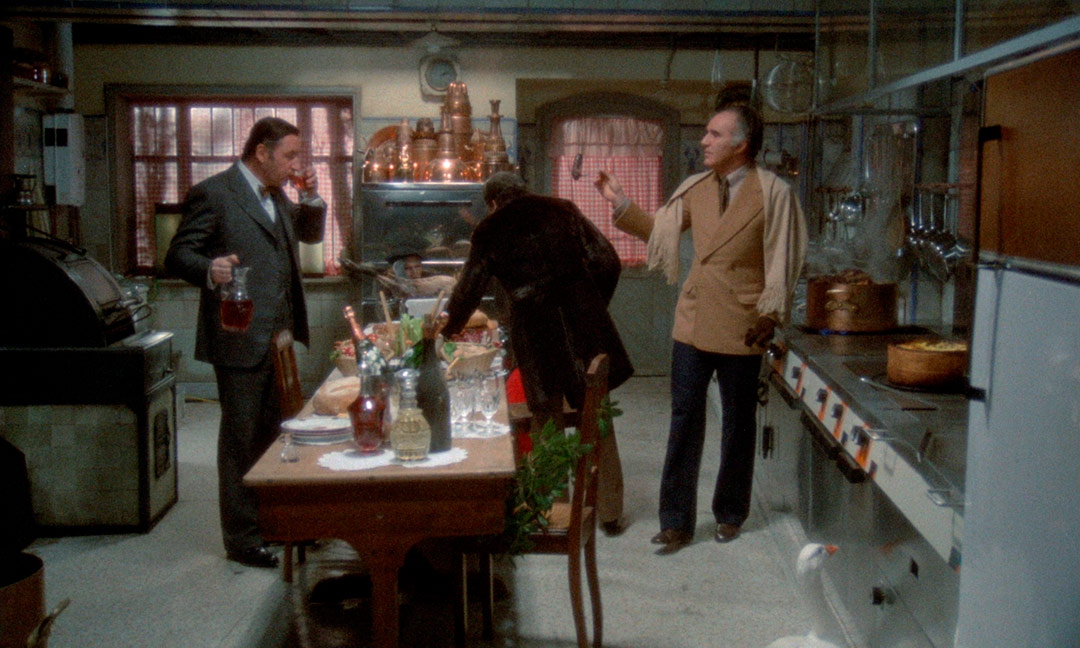 Philippe Noiret, Michel Piccoli dans La Grande bouffe