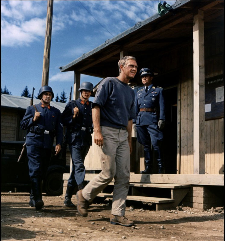 Steve McQueen dans la grande évasion