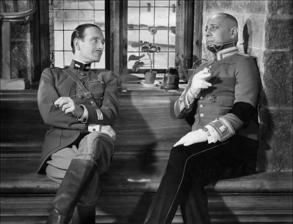 Pierre Fresnay, Erich Von Stroheim dans La grande illusion