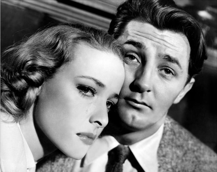 Robert Mitchum, Jane Greer dans La Griffe du passé