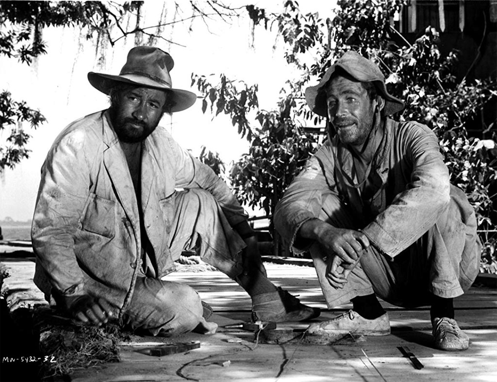 Peter O'Toole, Philippe Noiret dans La guerre de Murphy