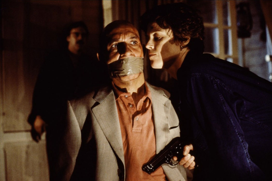 Sigourney Weaver, Ben Kingsley dans La Jeune fille et la mort 