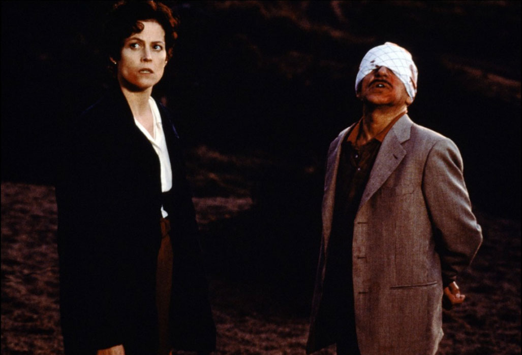 Sigourney Weaver, Ben Kingsley dans La Jeune fille et la mort 