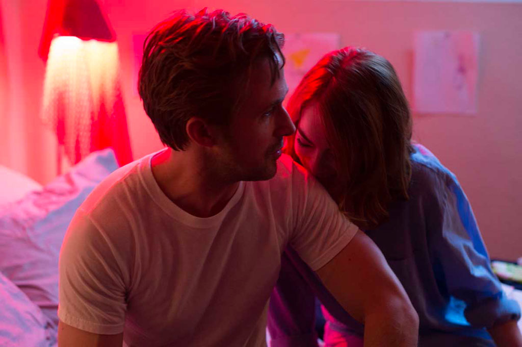 Ryan Gosling, Emma Stone dans La La Land