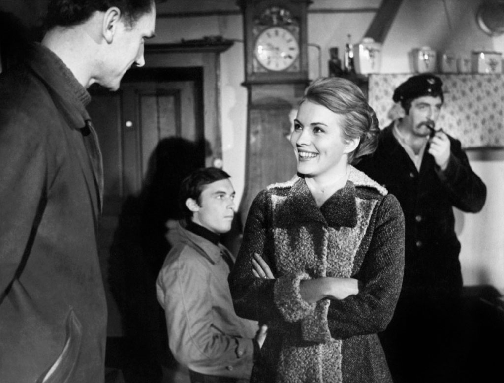 Jean Seberg dans La Ligne de démarcation