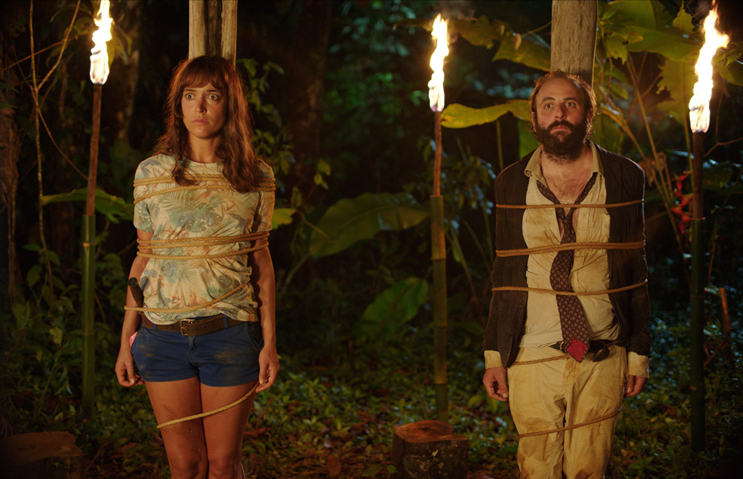 Vimala Pons, Vincent Macaigne dans La Loi de la jungle
