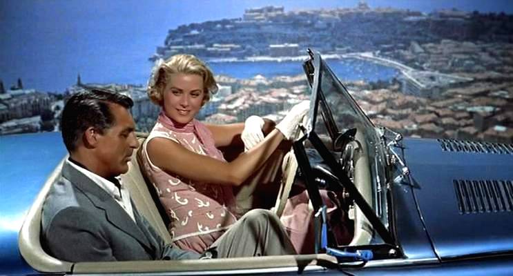 Cary Grant, Grace Kelly dans La Main au collet