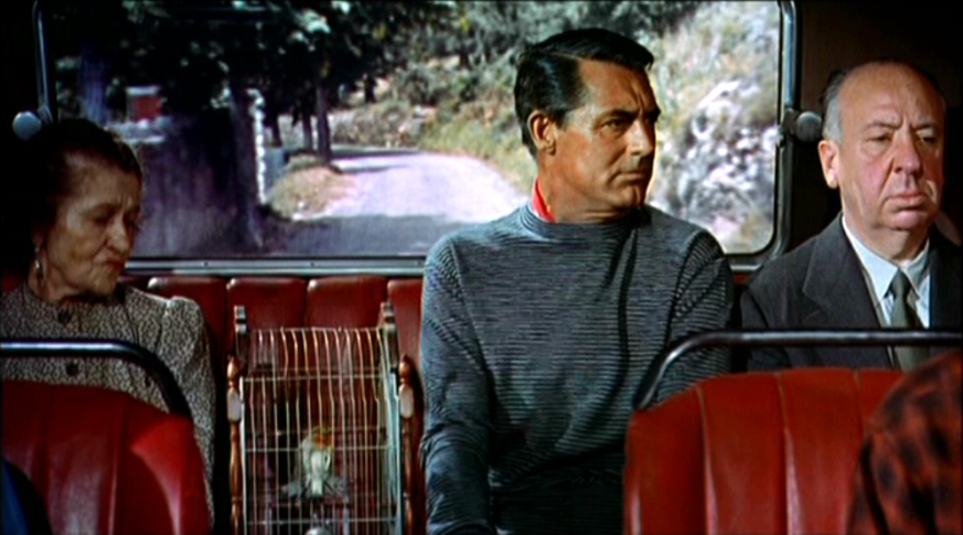 Cary Grant, Alfred Hitchcock dans La Main au collet