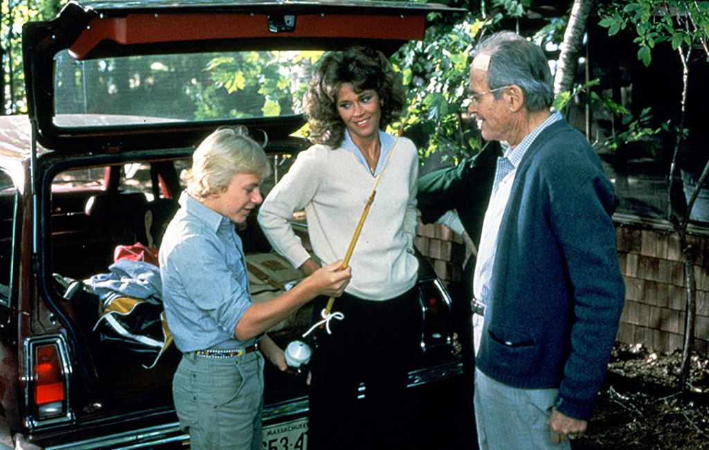Henry Fonda, Jane Fonda, Doug McKeon dans La maison du lac